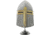 Pakistan Decorative Crusader Helmet, Sugar loaf style, 12.5 x 8.5, 901151
