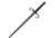 Pakistan Hand Forged Rustic Great Sword, 45in. PA901134