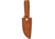 Pakistan Hunter Pakkawood Fixed Blade Knife, 8.75in Overall, 4.25in Satin SS Drop Point, Black Pakkawood Handle, Brown Leather Belt Sheath, 203361-BK