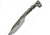 Pakistan Twisted Railroad Spike Knife Fixed Blade Knife, 9in, 4.125in, Clip Point, Twisted Handle PA4408
