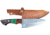 Paladin Damascus Steel Carving Knife, 6 in Blade, Damascus Steel, Wood, PE-6DM-CK-2008