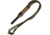 Panacea X FireFly Bling Grind Knife, 1.75in, 01 Tool Steel, Bling Grind Blade, Black Handle, Kydex Sheath, FIREFLY-BG