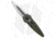 Paragon Warlock Enchanter Folding Knife, 3.875in, CPM S30V, Dagger Blade, Aluminum OD Green Handle, Satin Sorcerer, Gray/OD Green, 9.375in, BHQ-96927