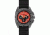 Patriot 44.5mm Grey Titanium Case, Orange Dial, Black Rubber II Band