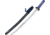 Paul Chen Tonbo Wakizashi Swords, Blue Handle PC2470