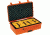 Pelican 1555 Air Protector Case, with Divider, Orange, 015550-0040-150
