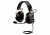 Peltor COMTAC Advanced Combat Helmet Communication Headset,Dual Comm,Single Downlead,Flexi Boom Mic,Black,1/case, MT17H682FB-49 SV