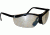 Peltor Safety Glasses, Lt. Silver Mirror Lenses, Black Frame 96837
