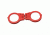 Penn Arms Red Gorcote Os Hinged Handcuff - HC 1054RED