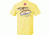 Penn Mens Red Drum Yellow T-Shirt, Medium 180241