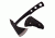 Perfect Point 9.5in, Stainless Steel Blade, Black Finished Stainless Steel Handle PP-107B