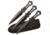 Perfect Point Tactical, 7.5in, Stainless Steel Blade, Black Stainless Steel Handle TK-017-3B