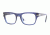 Persol PO3070V Single Vision Prescription Eyeglasses 181-52 - Blue Frame