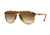 Persol PO9714S Sunglasses 105251-55 - Madreterra Frame, Clear Gradient Brown Lenses