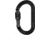 Petzl OK Carabiner, Black, Screw-Lock, M33A SLN