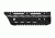 USED Phase 5 Weapon Systems Inc 7.5in Lo-Pro Slope Nose Free Float Quad Rail, Black, LPSN7.5, EDEMO1