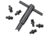 Pietta AC020+060 Revolver Nipple Wrench With 6 Pack #10 Cap Nipples, Fits All P