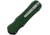 Piranha Knives Auto Excalibur Automatic Folding Knife, 3.25in, 154CM, Double Edge Dagger Blade, Stonewash Finish, Green Aluminum Handle, P-8G