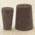 Plasticoid Black Rubber Stoppers, Solid 10-M290