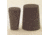 Plasticoid Black Rubber Stoppers, Solid 11-M290