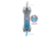 Platypus GravityWorks Water Filter Bottle Kit, 2.0L, Clear/Blue, 6952