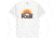 Poler Mountain Rainbow T-Shirt, 2XL, White, 213APM2011-White-XXL