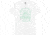 Poler Sunburst T-Shirt, Large, White, 221APM2010-White-L