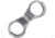 Police Force Tactical Stainless Hinged NIJ Handcuff