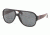Polo PH4073 Sunglasses 539887-6115 - Shiny Black Frame, Grey Lenses