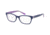 Polo PP8532 Progressive Prescription Eyeglasses, 45mm, Shiny Top Blue On Violet, PP8532-5709-45-PRO