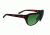 Popticals PopAir Sunglasses, Tortoise Gloss Frame, Green Lens, Polarized, 300010-CTEP