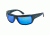 Popticals PopH2O Sunglasses, Black Matte Frame, Gray/Blue Mirror Lens, Polarized, 010070-BMUN