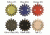 Powerflare 12-Pack PowerFlare Soft Pack, Red/Blue LEDs, Tan Shell SP12-RB-T