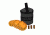 Powerflare PF-200 Softpack,  3 Safety Lights,Amber LED,Black Bag,3 Batteries, Orange Shell SP3BK-A-O
