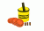 Powerflare PF-200 Softpack,  3 Safety Lights,Amber LED,Yellow Bag,3 Batteries, Orange Shell SP3Y-A-O