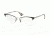 Prada CINEMA' PR65QV Eyeglass Frames QE31O1-53 - Black/pale Gold Frame