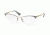 Prada CINEMA' PR65QV Eyeglass Frames TV31O1-51 - Grey On Pale Gold Frame