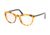 Prada CONCEPTUAL PR07VV Progressive Prescription Eyeglasses, 51mm, Orange Havana, PR07VV-UF31O1-51-PRO