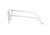 Prada CONCEPTUAL PR11VVF Bifocal Prescription Eyeglasses 3171O1-53 - Opal Transparent
