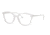 Prada CONCEPTUAL PR11VVF Bifocal Prescription Eyeglasses 3171O1-53 - Opal Transparent