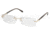 Prada Eyeglasses PR69LV with Lined Bifocal Rx Prescription Lenses 5AK1O1-5516 - Shiny Gold 