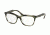 Prada JOURNAL PR24SV Eyeglass Frames UEP1O1-53 - Striped Grey Green Frame