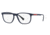 Prada LIFESTYLE PS05LV Prescription Eyeglasses, 53mm, Blue Rubber, PS05LV-2881O1-53-SV
