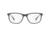 Prada LIFESTYLE PS05LV Prescription Eyeglasses, 53mm, Grey Rubber, PS05LV-TFZ1O1-53-SV