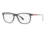 Prada LIFESTYLE PS05LV Prescription Eyeglasses, 53mm, Grey Rubber, PS05LV-TFZ1O1-53-SV