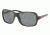 Prada Linea Rosa PS07LS Bifocal Sunglasses - Matte Black+black Rubb. Frame / 61 mm Prescription Lenses, 1BO1A1-6118