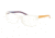 Prada MILLENNIALS PR17VV Progressive Prescription Eyeglasses, 52mm, Ivory, PR17VV-7S31O1-52-PRO