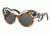 Prada MINIMAL BAROQUE PR23NS Sunglasses VAL1A1-52 - Ivory Havana Frame, Grey Lenses