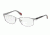 Prada NETEX PS50FV Single Vision Prescription Eyeglasses TIH1O1-54 - Matte Grey Frame