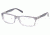 Prada PR02OV Eyeglass Frames EAJ1O1-5316 - Rule Gray/Rule Denim Frame, 53mm Lens Diameter